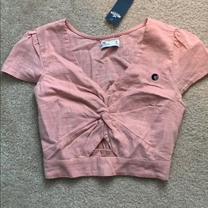 cropped short sleeve